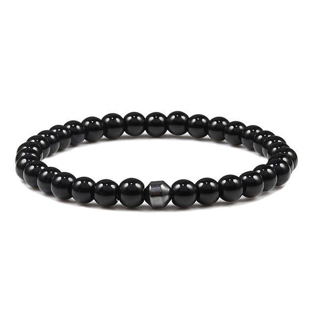 Anti-Swelling Black Obsidian Bracelet