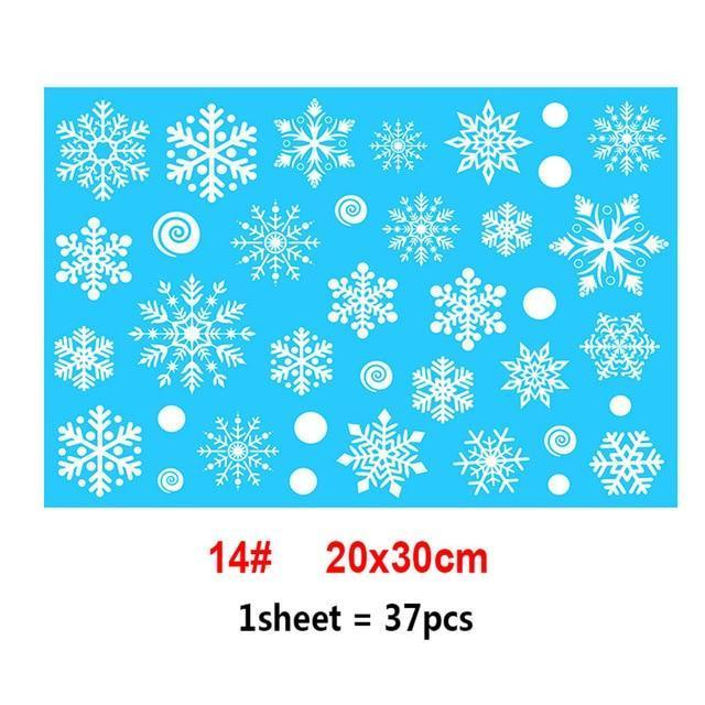 Christmas Window Sticker Decals