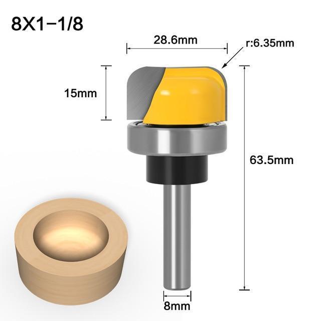Diameter Bowl & Tray Router Bit