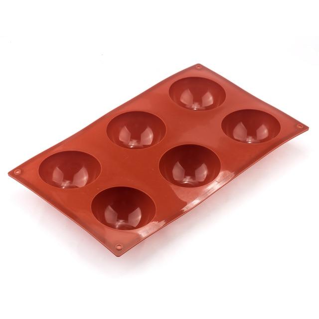 Hot Chocolate Bomb Mold – 6 Round Balls