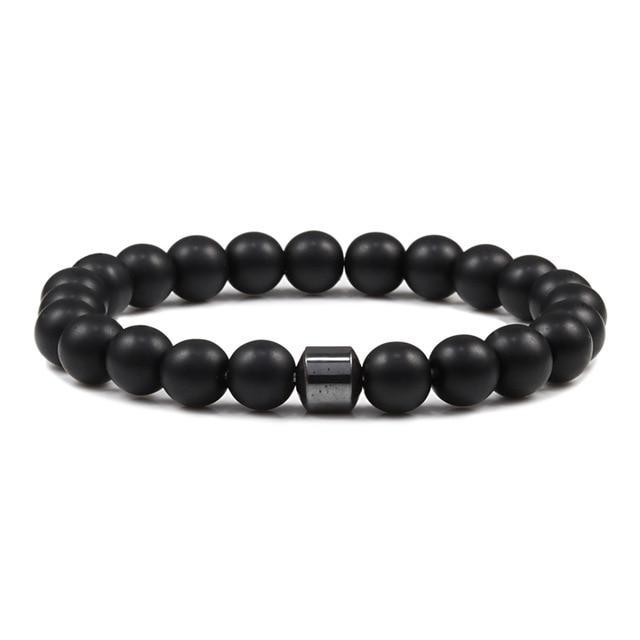 Anti-Swelling Black Obsidian Bracelet