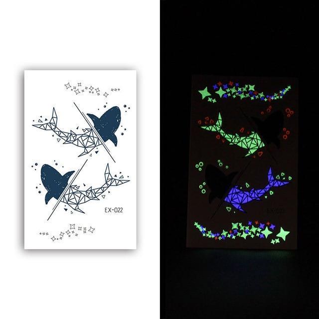 Inkstr™ Glow-In-The-Dark Tattoo Sticker Set