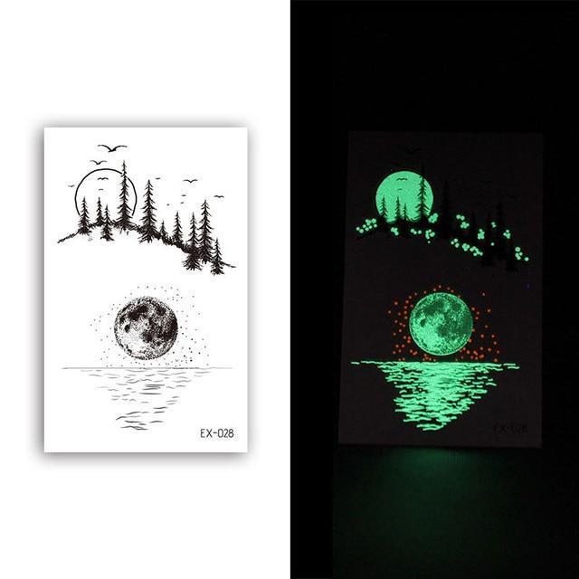 Inkstr™ Glow-In-The-Dark Tattoo Sticker Set
