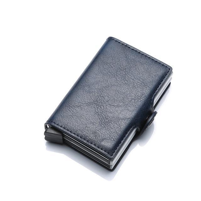 Minimalism RFID Automatic Pop-up & Pull-out Leather Fashion Wallet