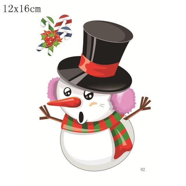 Christmas Window Sticker Decals