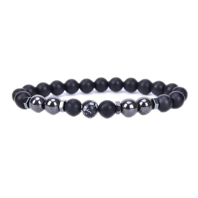 Anti-Swelling Black Obsidian Anklet