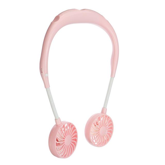 Portable Neck Fan Rechargeable Hands Free Personal Cooler Fan