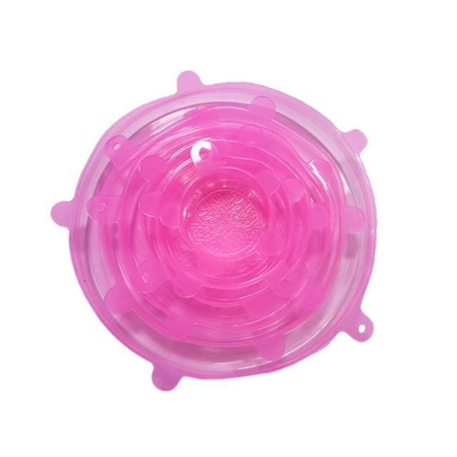 Eco-Friendly Silicone Stretch Lids