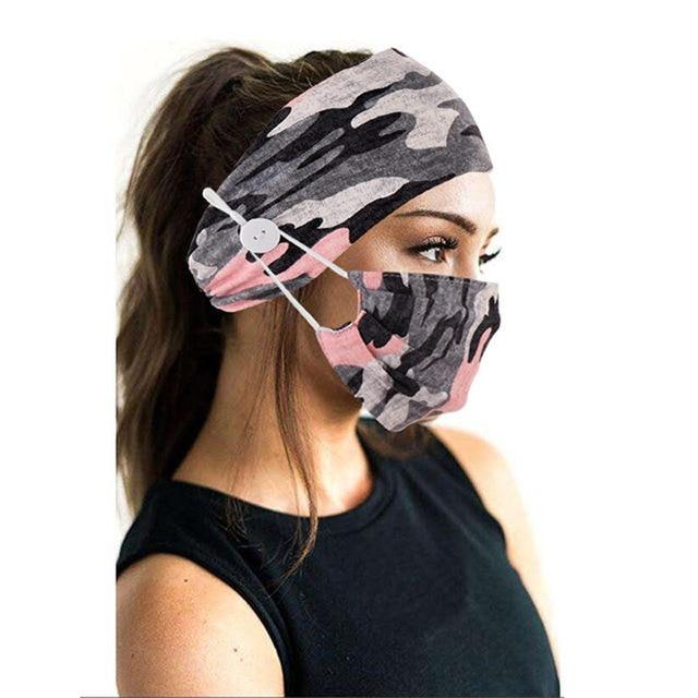 Fashion Button Headbands (Set of 2)