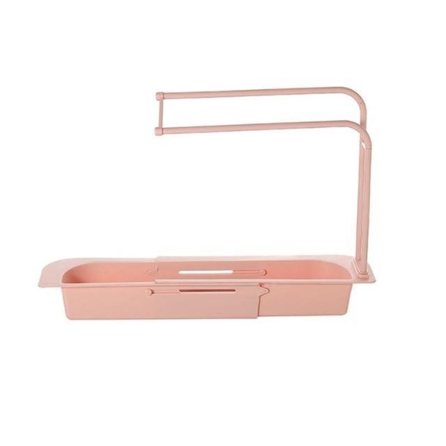 Telescopic Kitchenware Sink Rack Holder
