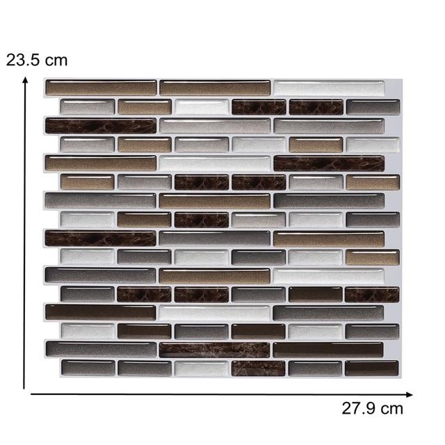 Crystal Tile Self-Adhesive 3D Wall Sticker