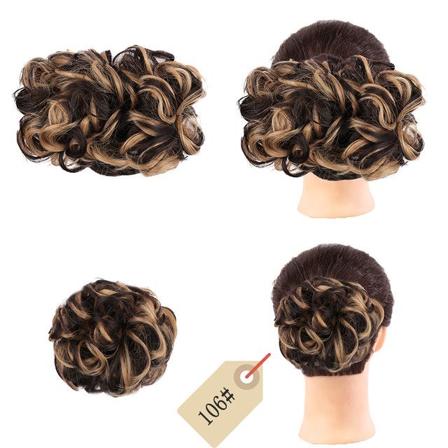 Curly Bun Comb Clip