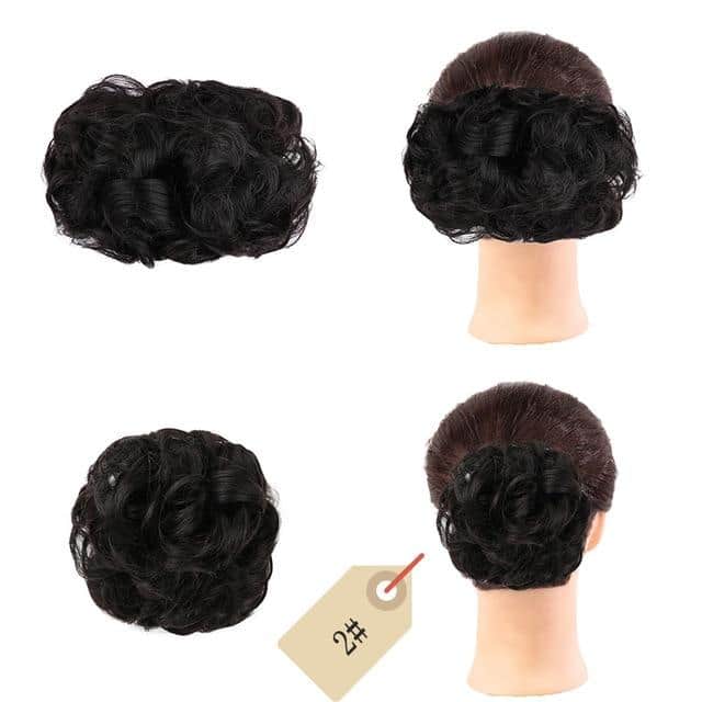 Curly Bun Comb Clip