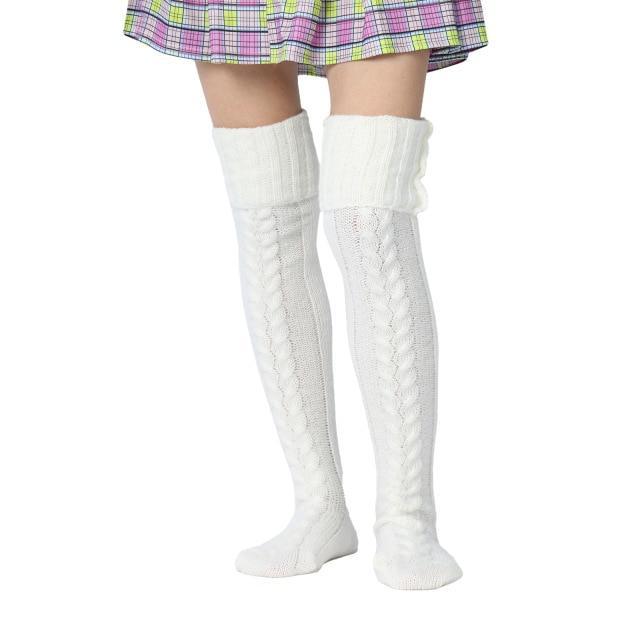 Knitted Wool Stockings