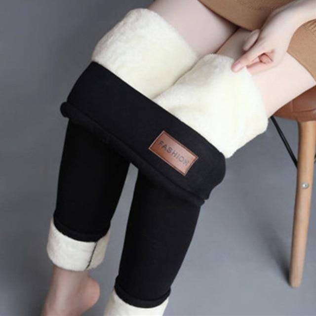 High Waist Thermal Warm Pants