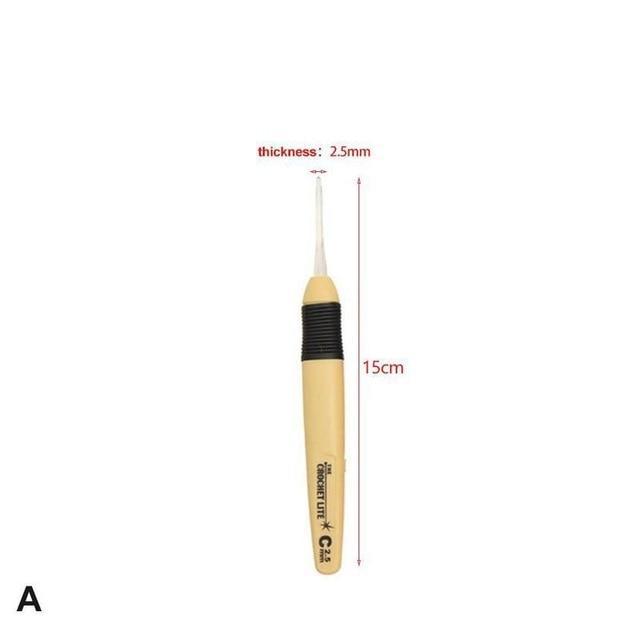 USB Rechargeable LED Lighted Crochet Hooks