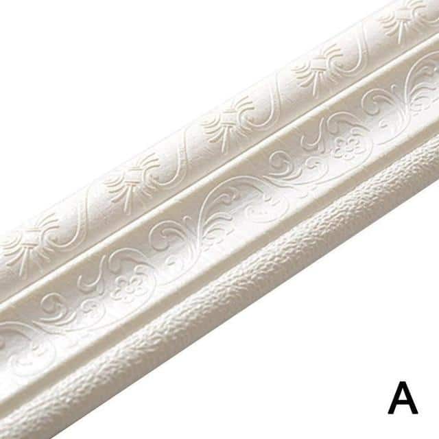 Self-adhesive 3D Wall Edging Strip