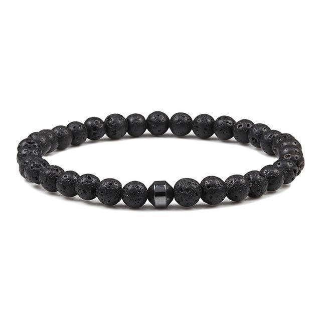 Anti-Swelling Black Obsidian Bracelet