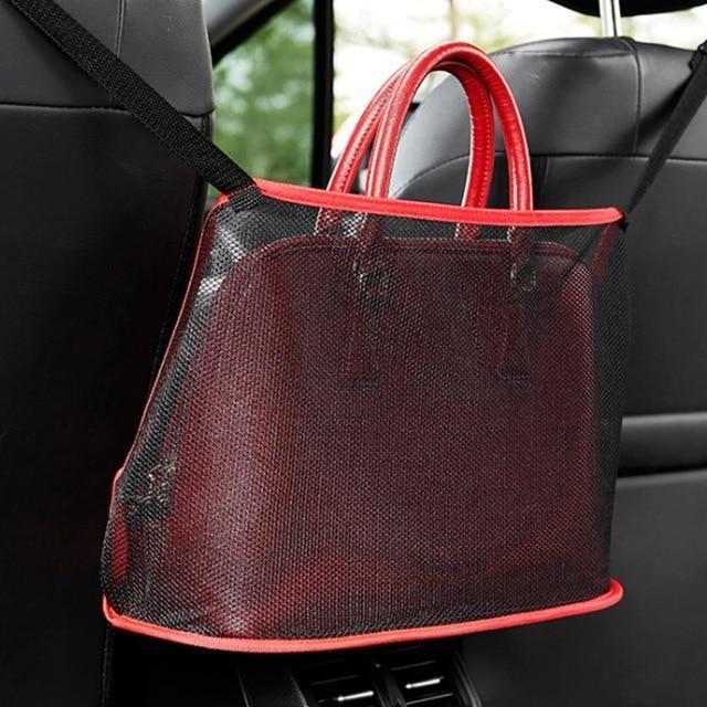 Premium Car Seat Storage Bag & Net