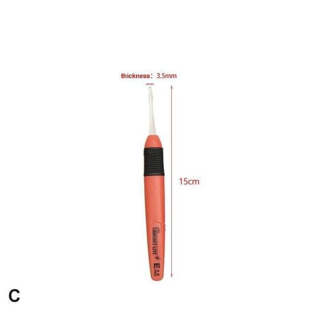 USB Rechargeable LED Lighted Crochet Hooks