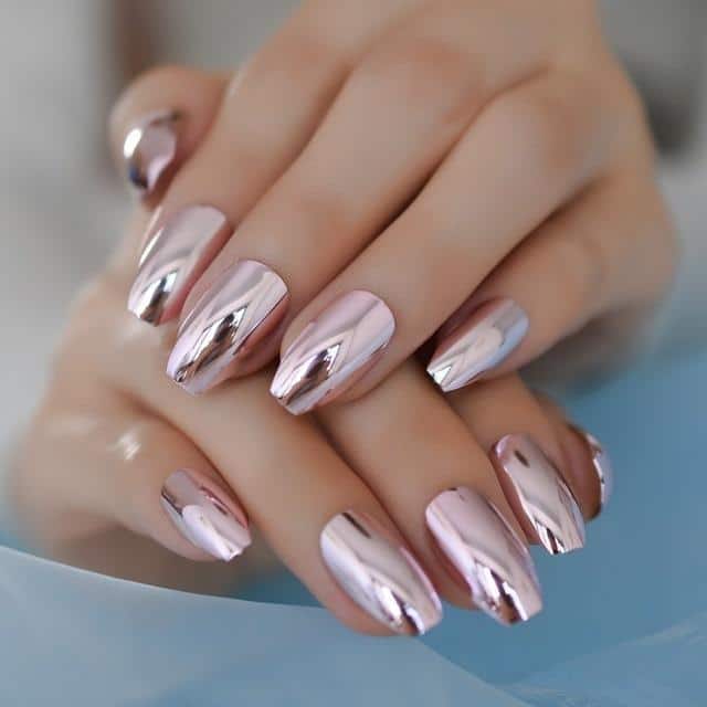 Metallic Mirror Nail Polish