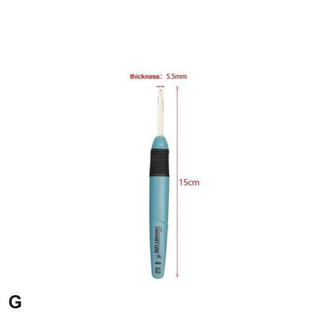 USB Rechargeable LED Lighted Crochet Hooks