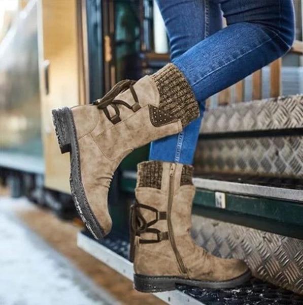 Women’s Winter Warm Lace Up Snow Boots
