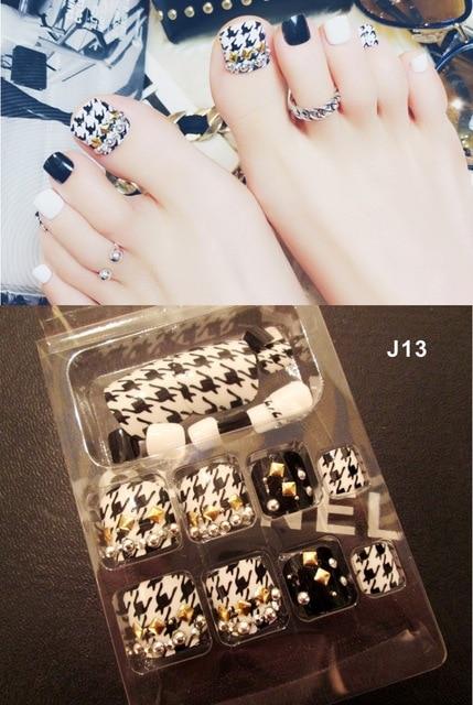 Press On Toe Nail Gel Stickers