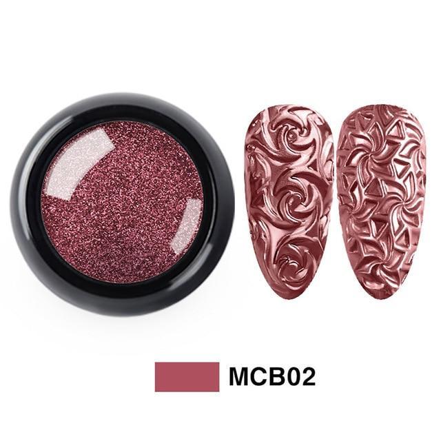 4D Sculpture Nail Art Mold Set