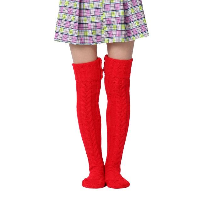 Knitted Wool Stockings