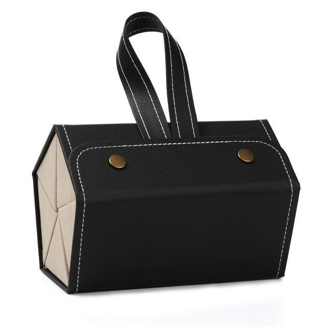 Leather Multiple Glasses Storage Case