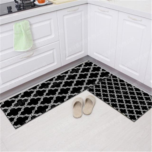 Kitchen Printed Non-Slip Rug