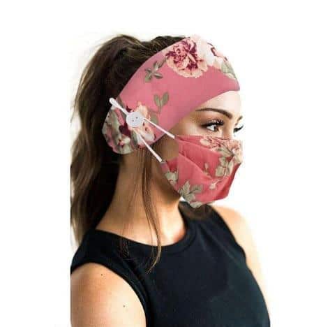 Fashion Button Headbands (Set of 2)