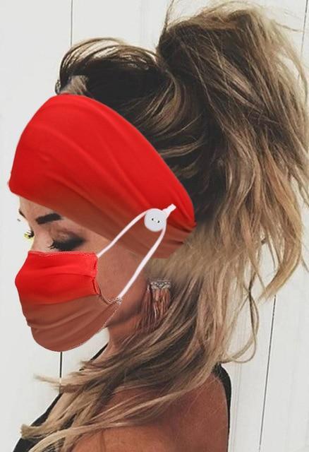 Fashion Button Headbands (Set of 2)