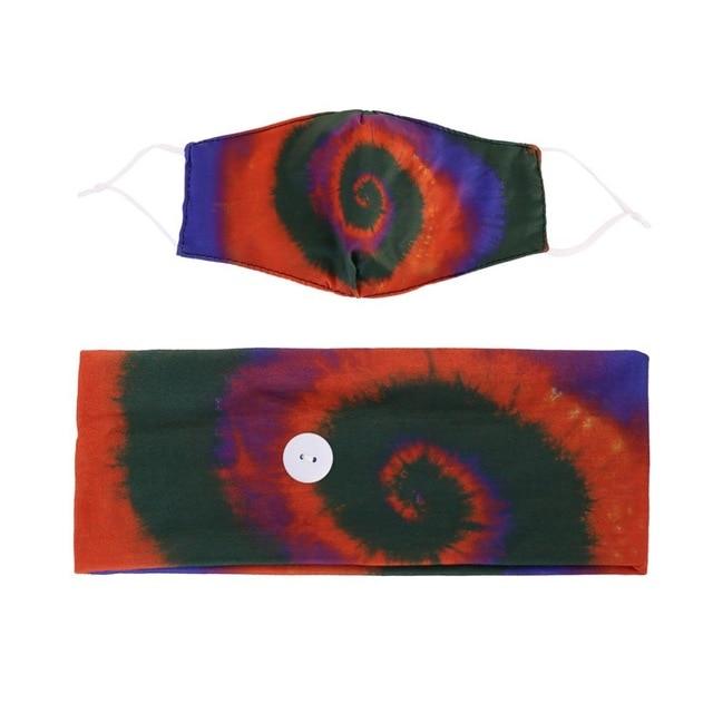 Fashion Button Headbands (Set of 2)
