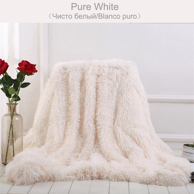 Fluffy Blanket With Pillow Cover