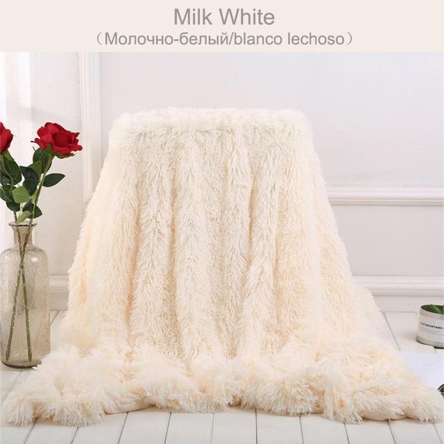 Fluffy Blanket With Pillow Cover