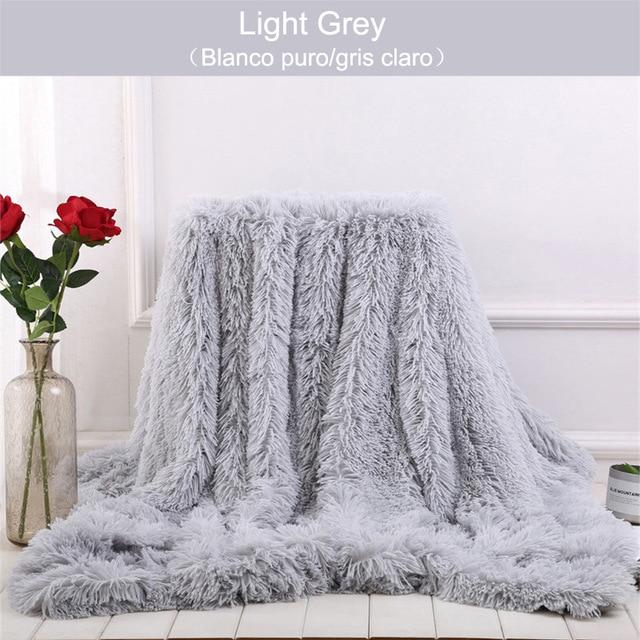 Fluffy Blanket With Pillow Cover