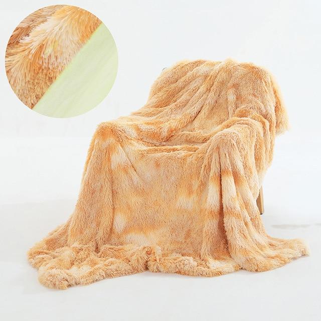 Fluffy Blanket With Pillow Cover