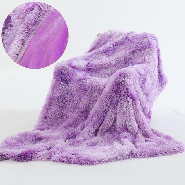 Fluffy Blanket With Pillow Cover