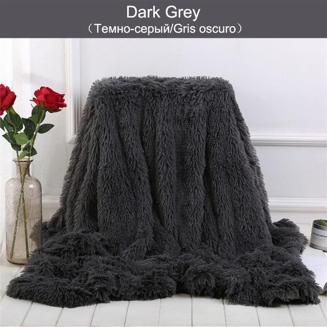 Fluffy Blanket With Pillow Cover