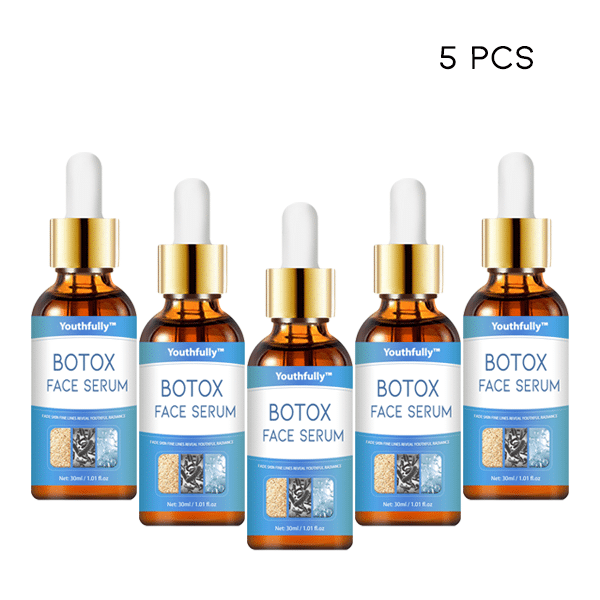 Botox serum for the face