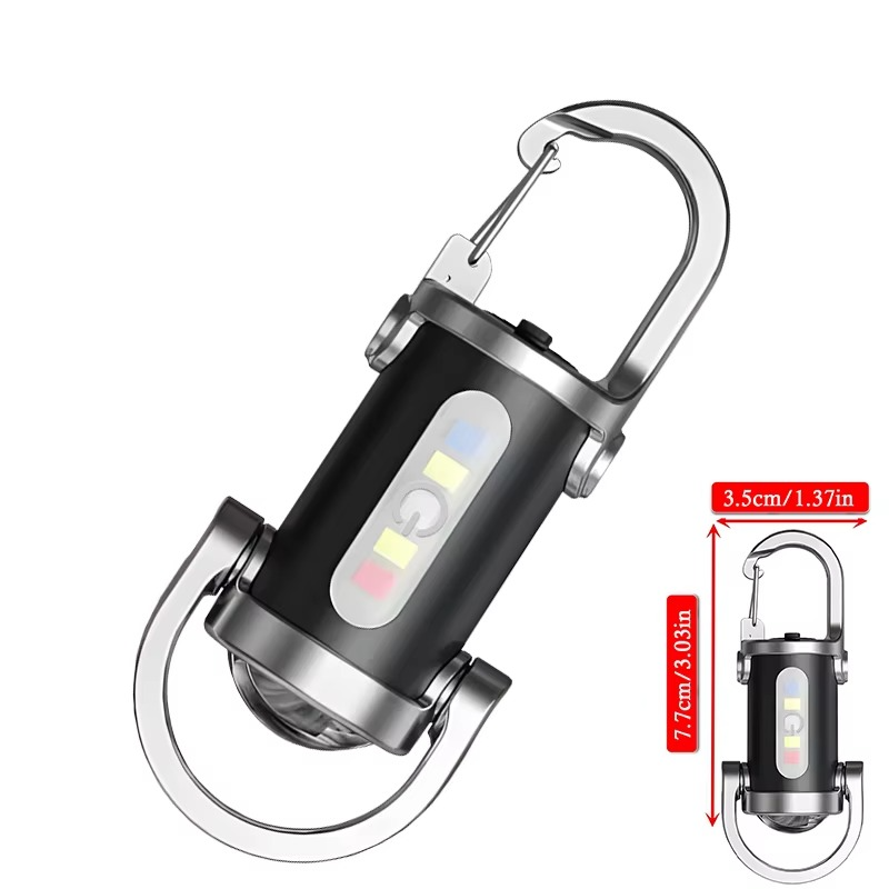 Whoonly Powerful Flashlight Portable Power Bank 20,000 mAh 3-in-1 Multifunctional 6000 Lumens Brightness, Waterproof