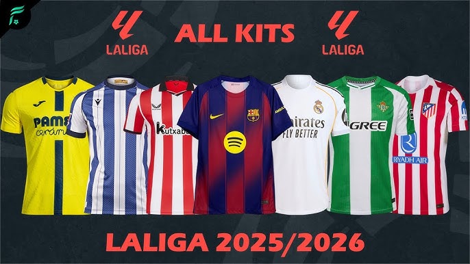 Top 5 La Liga Kits for the 2025–26 Season