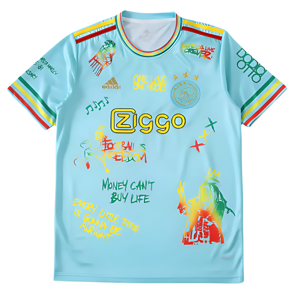 SPECIAAL EDITIE SHIRT AJAX 'BOB MARLEY' GROEN 25/26