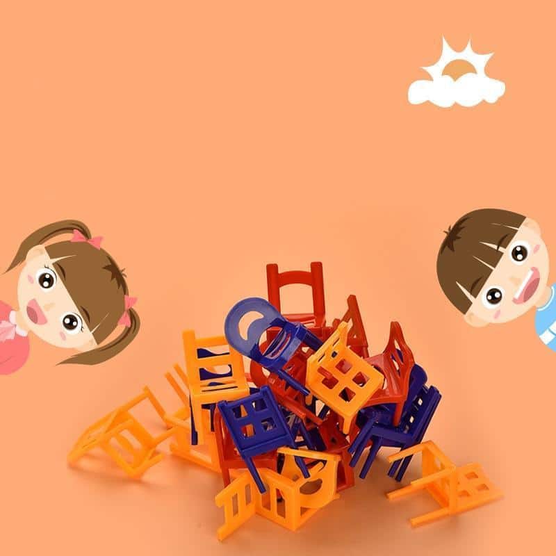Chairs Stacking Puzzle Game