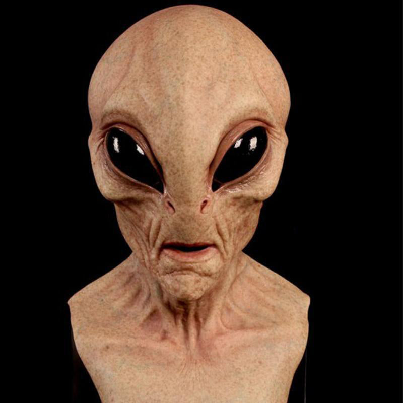 Realistic Latex Full Face Mask — Lifelike Contours, Flexible Fit