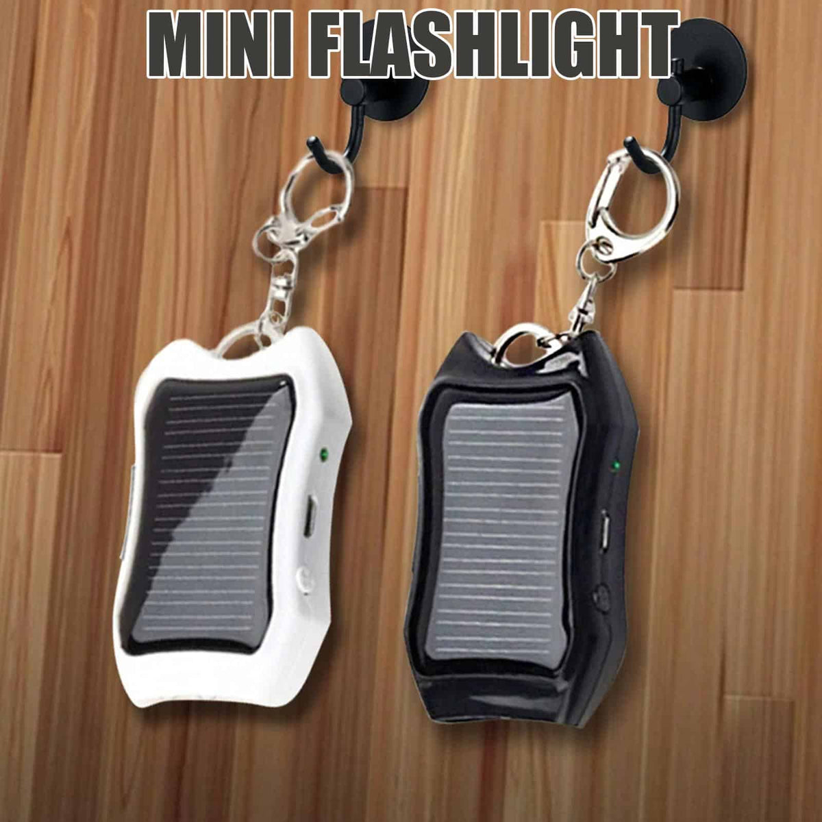 1200mAH Solar Power Bank Keychain