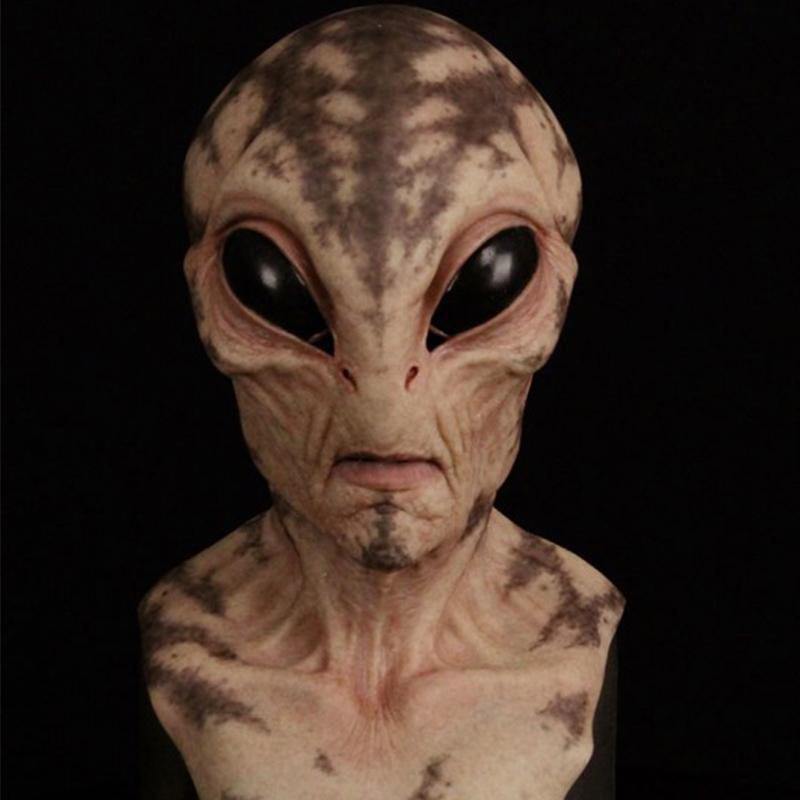 Realistic Latex Full Face Mask — Lifelike Contours, Flexible Fit