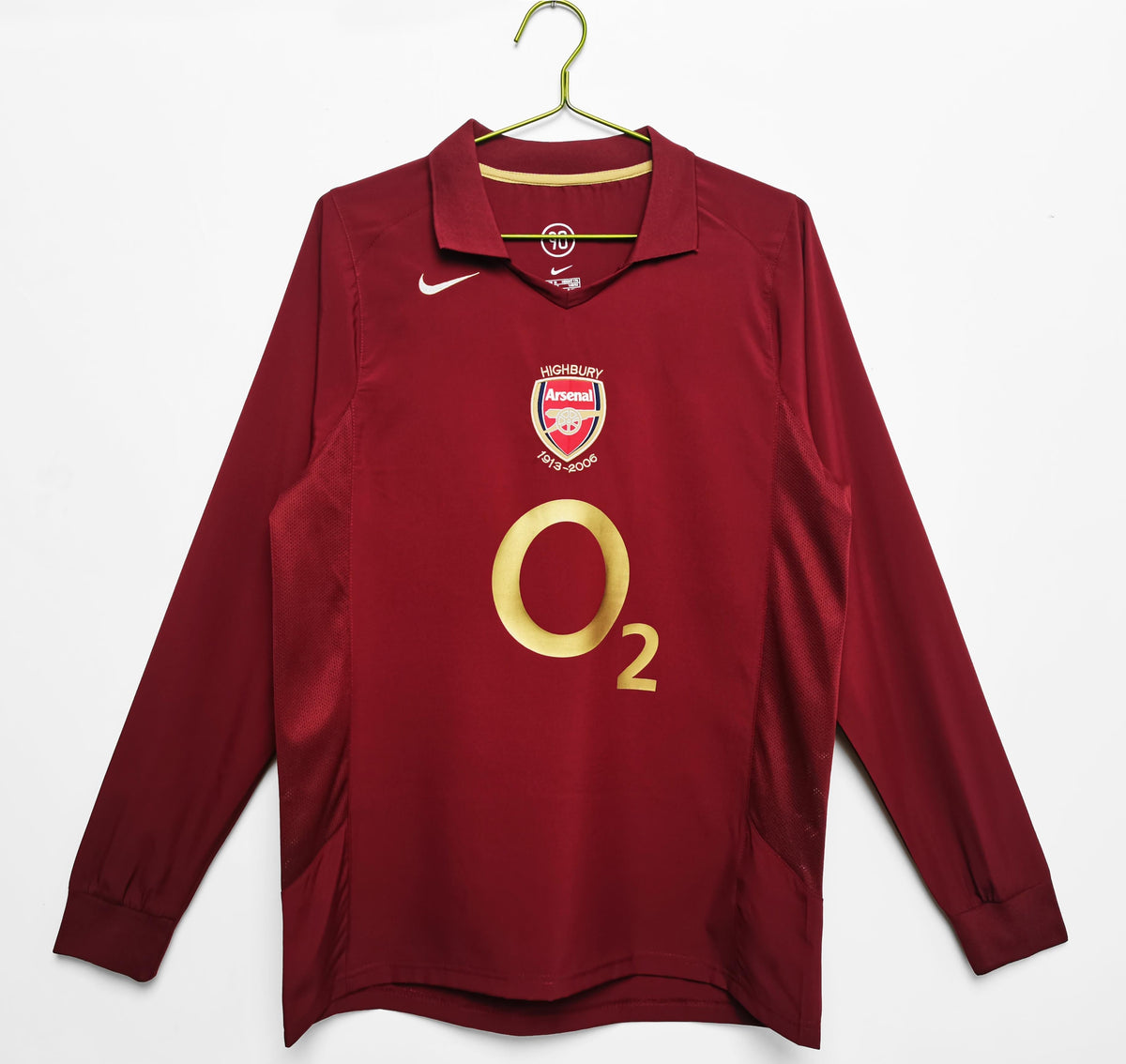 Maglia da casa a maniche lunghe dell'Arsenal 2005-2006